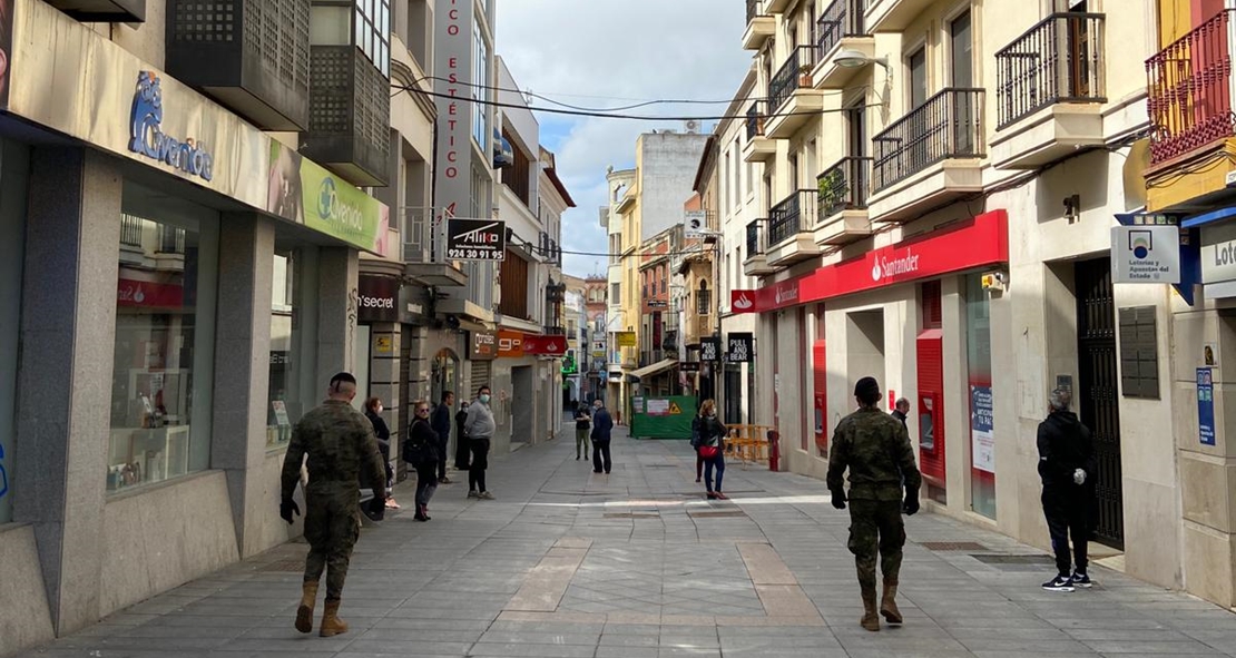 Continúa este martes el despliegue del Ejército de Tierra en Extremadura