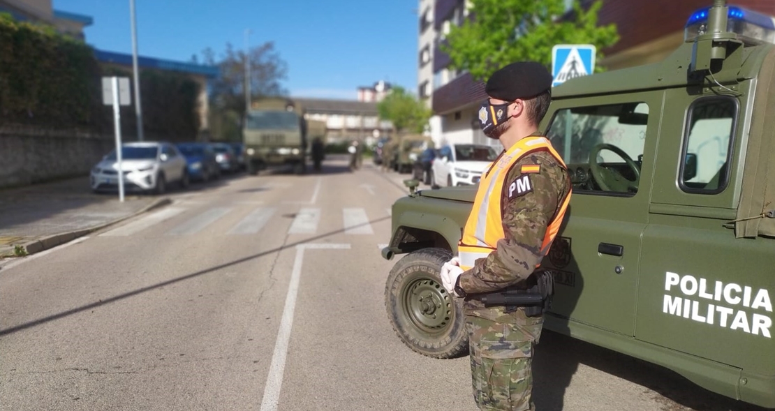 Continúa este martes el despliegue del Ejército de Tierra en Extremadura