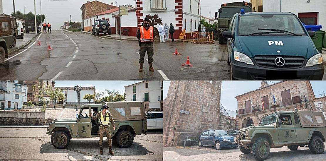 Estas son las localidades donde actuará el Ejército este domingo