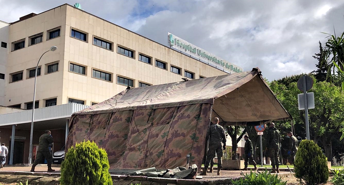 El SES no instalará carpas para realizar pruebas de COVID-19 en Cáceres