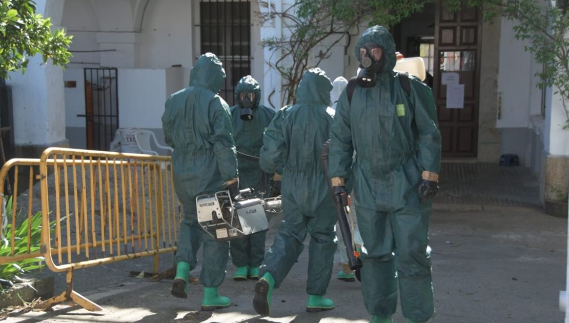 COVID-19 -  La labor del ejército durante el estado de alarma en imágenes