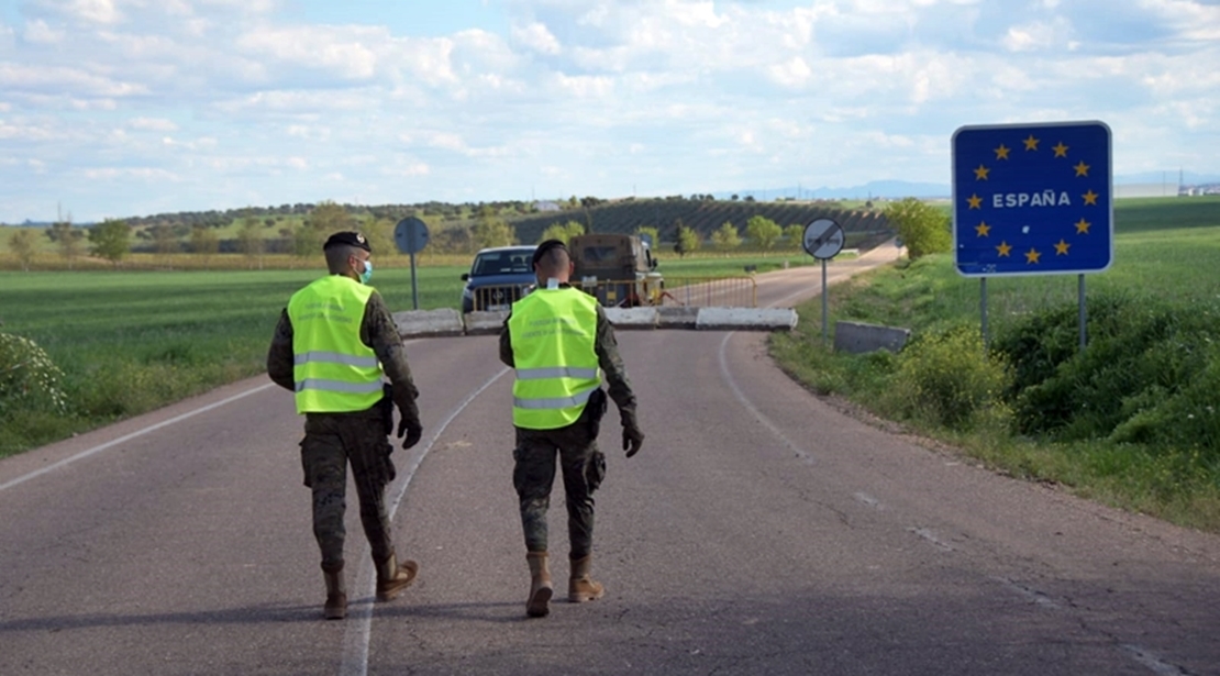 COVID-19 -  La labor del ejército durante el estado de alarma en imágenes