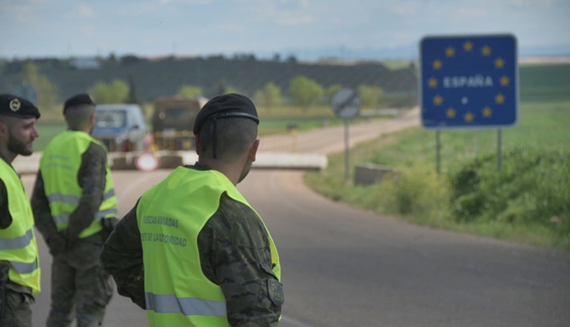 COVID-19 -  La labor del ejército durante el estado de alarma en imágenes