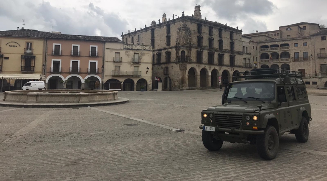 COVID-19 -  La labor del ejército durante el estado de alarma en imágenes