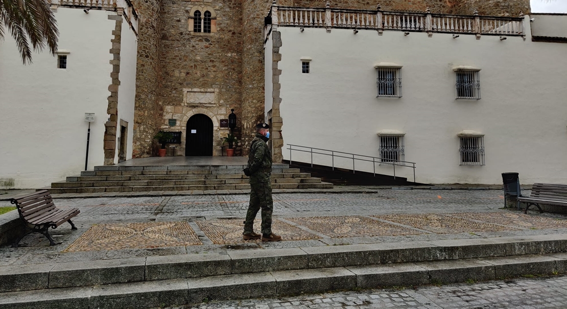 COVID-19 -  La labor del ejército durante el estado de alarma en imágenes