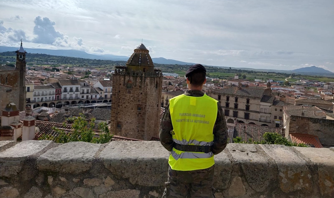 COVID-19 -  La labor del ejército durante el estado de alarma en imágenes