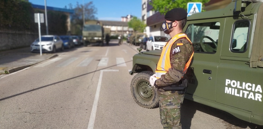 COVID-19 -  La labor del ejército durante el estado de alarma en imágenes