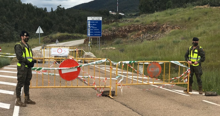 Continúa el despliegue del Ejército en Extremadura