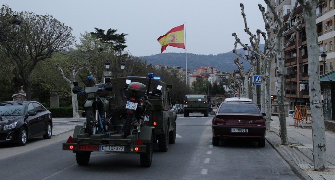 COVID-19 -  La labor del ejército durante el estado de alarma en imágenes