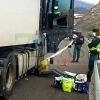 Interceptan un camión cargado de hachís y un millón de euros
