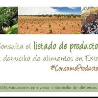 Ya son 162 productores extremeños adheridos al proyecto de venta a domicilio