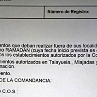 La comunidad musulmana no tiene permitido el desplazamiento por el Ramadán
