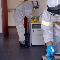 Las residencias críticas de Extremadura volverán a desinfectarse