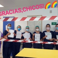 Cartas de agradecimiento a los sanitarios de Mérida