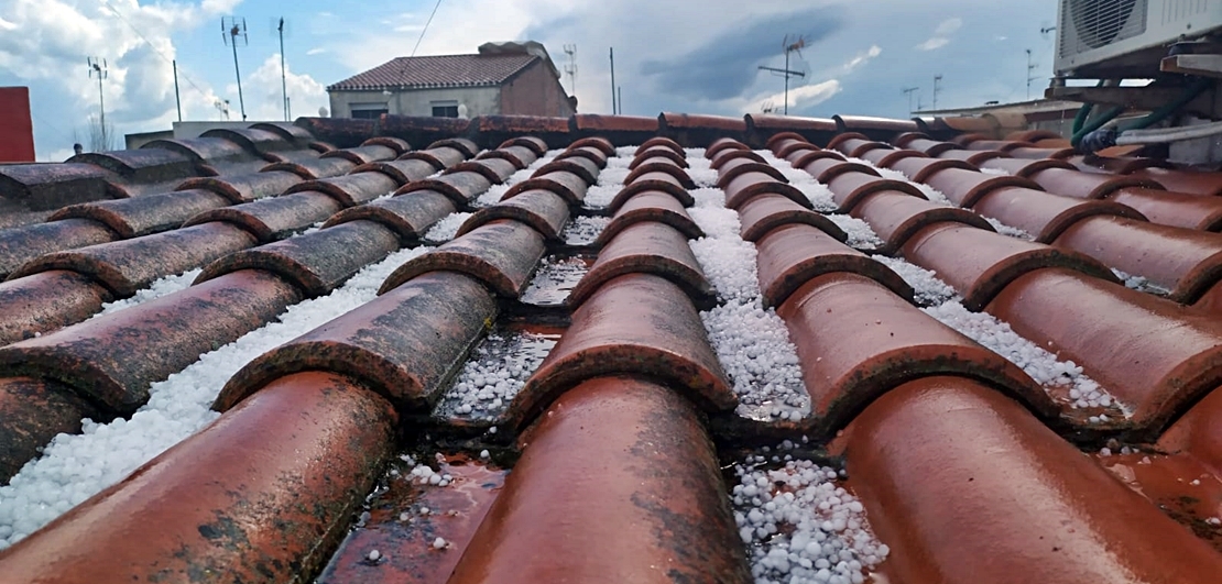 REPOR: Graniza en algunas zonas de Badajoz