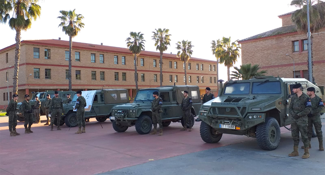 GALERÍA - Despliegue de la Brigada “Extremadura” XI