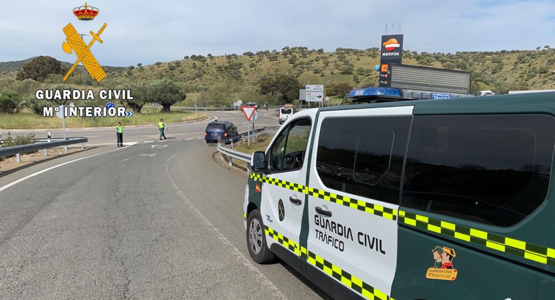 Un camionero conduce bebido y de forma temeraria por la provincia de Cáceres