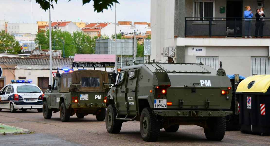 GALERÍA - Despliegue de la Brigada “Extremadura” XI