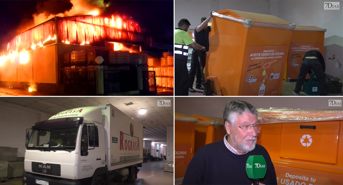 ROGRASA agradece el apoyo tras el incendio y ya ofrecen de nuevo sus servicios