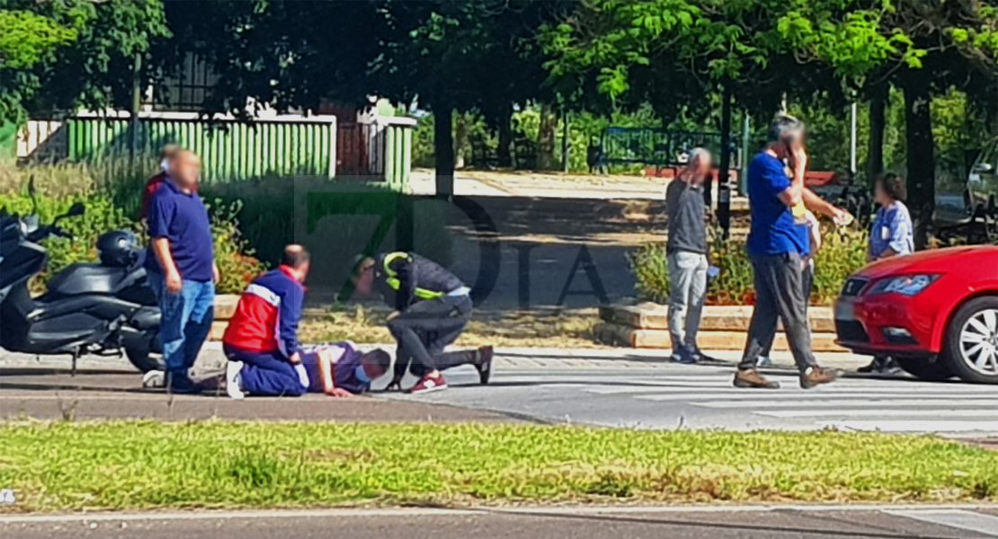 Atropellan a un hombre en el Cerro de Reyes (Badajoz)