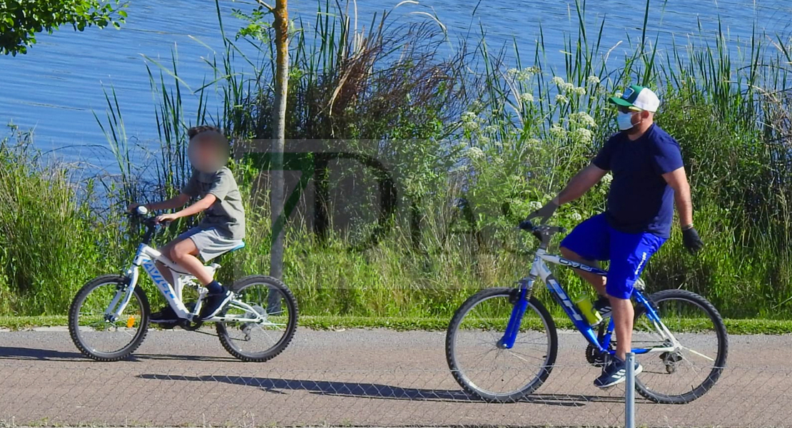 GALERÍA - Los pacenses aprovechan el desconfinamiento para salir a pasear y hacer deporte