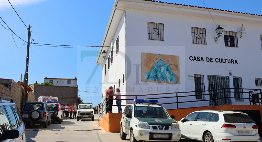 Imagénes de la búsqueda de una vecina desaparecida en Bohonal de Ibor (Cáceres)