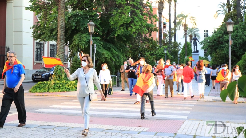 Aumenta el número de contrarios al Gobierno en las calles de Badajoz