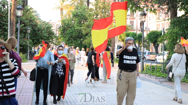 Aumenta el número de contrarios al Gobierno en las calles de Badajoz