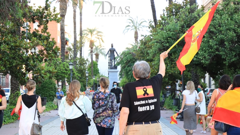 Aumenta el número de contrarios al Gobierno en las calles de Badajoz