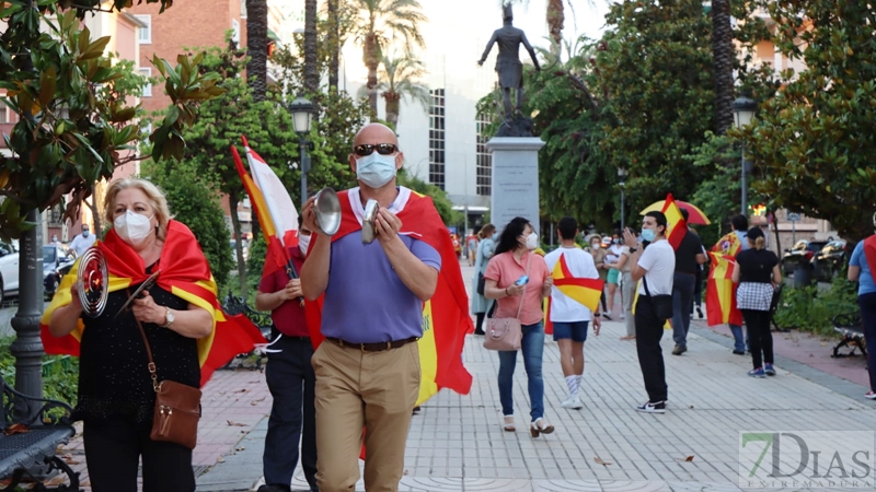Aumenta el número de contrarios al Gobierno en las calles de Badajoz