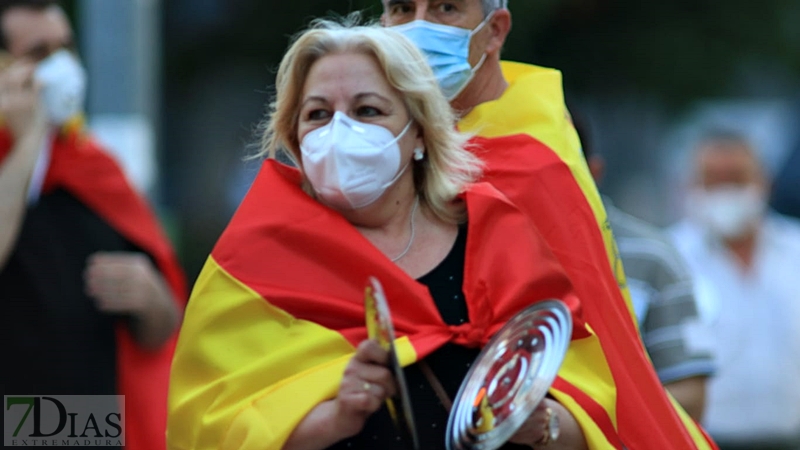 Aumenta el número de contrarios al Gobierno en las calles de Badajoz