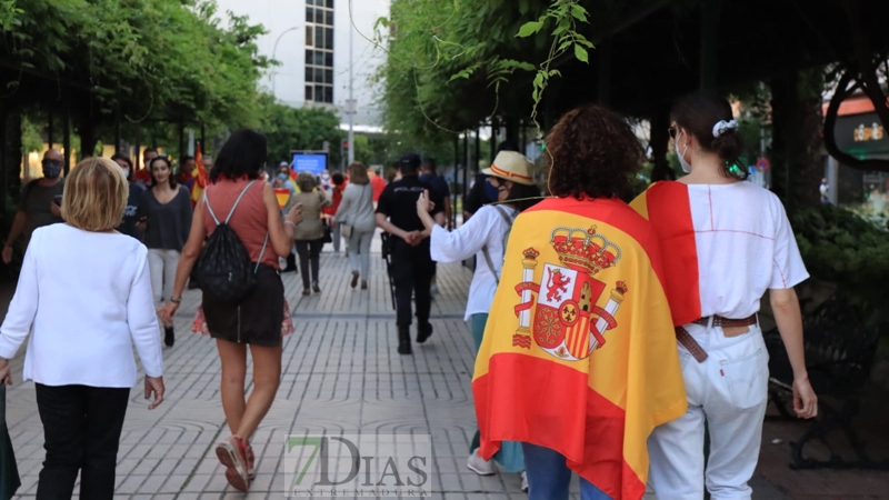 Aumenta el número de contrarios al Gobierno en las calles de Badajoz