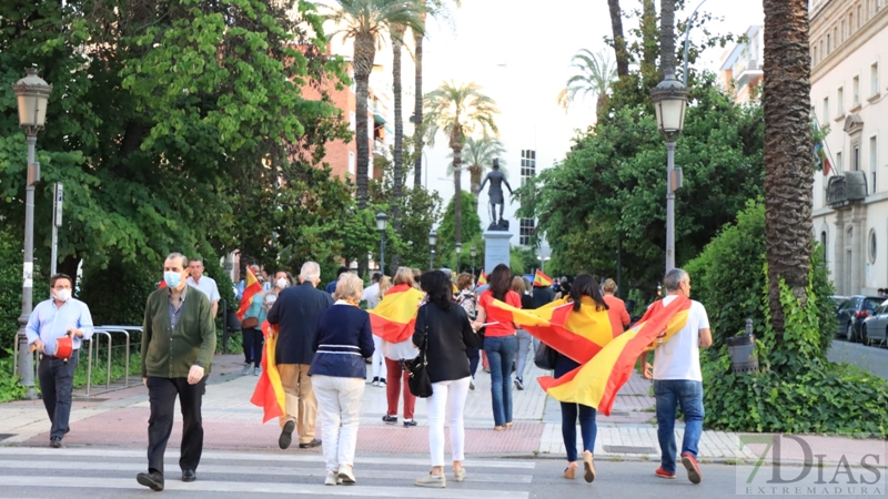 Aumenta el número de contrarios al Gobierno en las calles de Badajoz