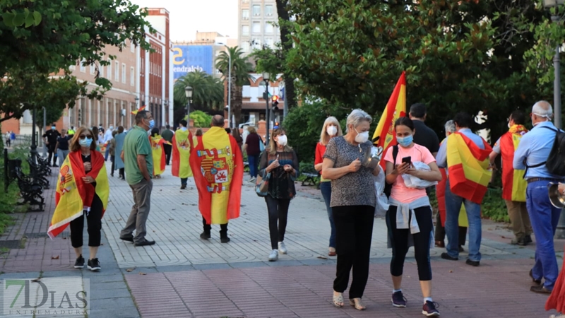 Aumenta el número de contrarios al Gobierno en las calles de Badajoz