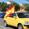 Manifestación multitudinaria en contra de la gestión del Gobierno en Badajoz