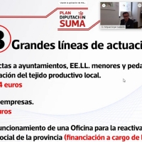 El presidente presenta a los alcaldes de la provincia los detalles del Plan Diputación Suma +