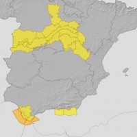 Alerta amarilla por tormentas y lluvias en el norte de Cáceres
