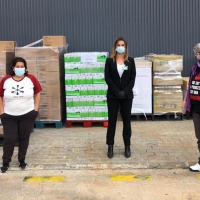 Mercadona dona más de 3.000 kilos de productos de primera necesidad a una asociación extremeña