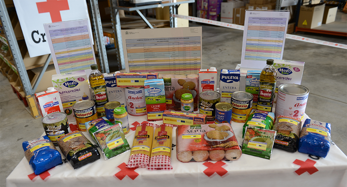 Agricultura distribuye comida para más de 35.000 personas desfavorecidas en Extremadura