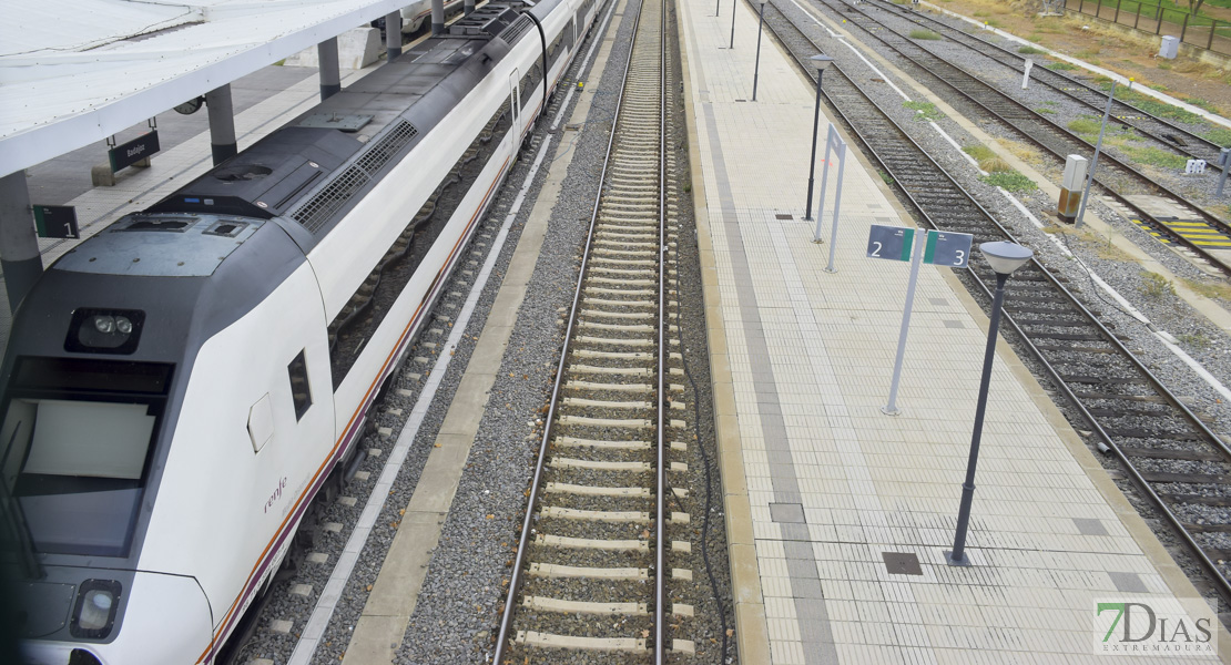 La recuperación de los servicios ferroviarios en Extremadura será progresiva