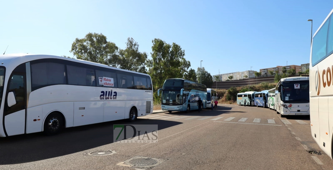 Primera vez en la historia que el sector del transporte de viajeros reivindica sus derechos