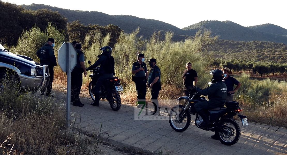 Continúan las labores de búsqueda del vecino de Nogales (Badajoz)