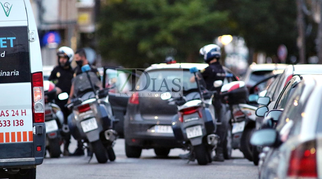 Tiroteo en la barriada de San Roque (Badajoz)