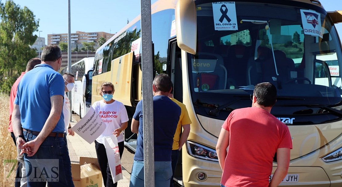 Primera vez en la historia que el sector del transporte de viajeros reivindica sus derechos