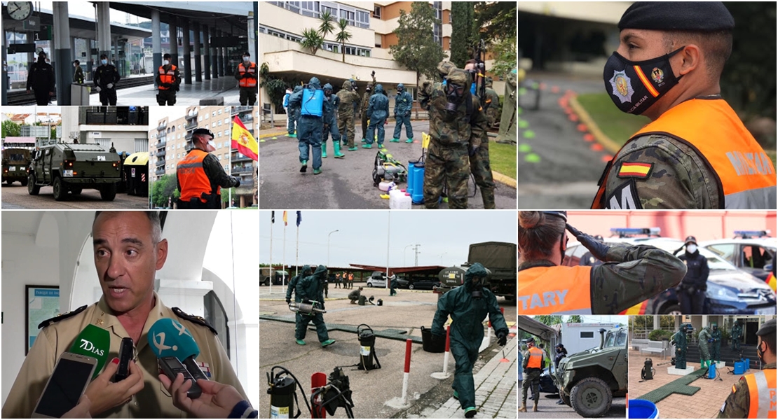 Finaliza la ‘Operación Balmis’ del Ejército de Tierra en Extremadura