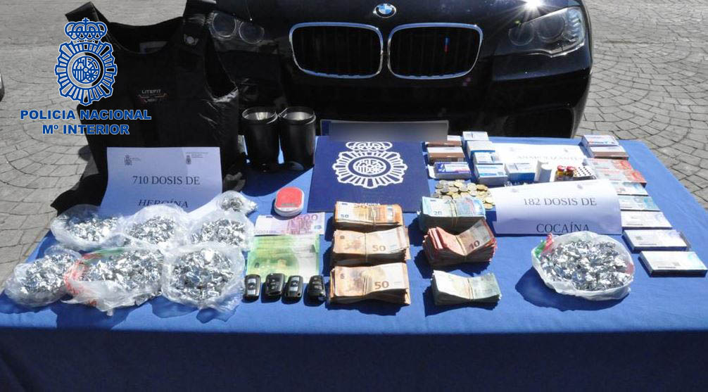 Policía Nacional detiene a 10 personas por tráfico de drogas en Mérida