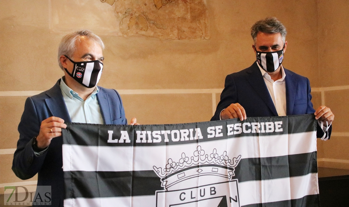 Badajoz se teñirá de blanco y negro para animar al club en el ascenso