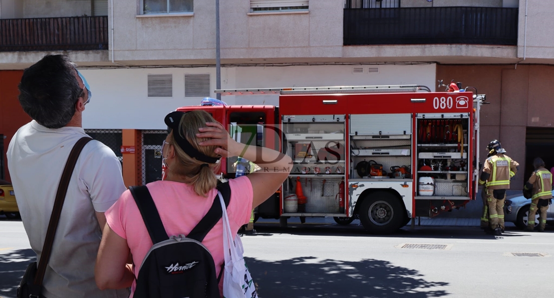 Incendio en vivienda en San Fernando (Badajoz) y accidente en La Garrovilla