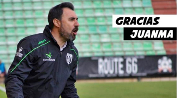 Juanma Barrero no renovará como entrenador del Mérida A.D. en su próxima temporada