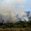 GALERÍA - Los Bomberos intervienen en un incendio que se propagaba en El Cerro Gordo (Badajoz)